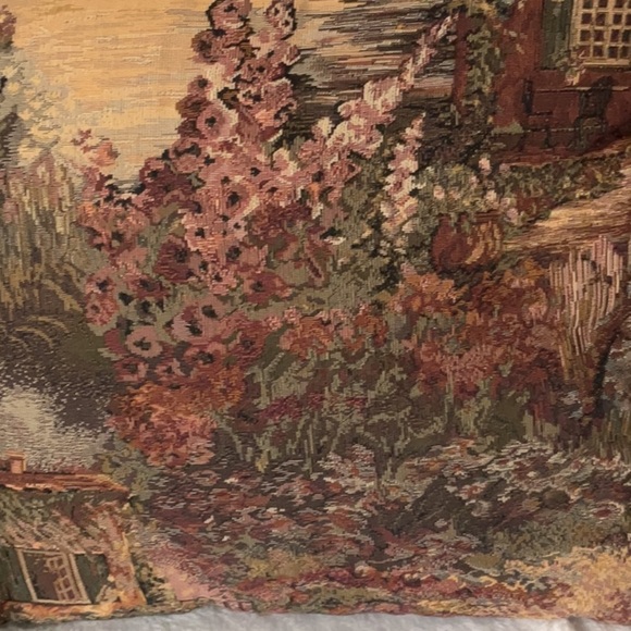 Brown and Cream Accent Pillows with Textured Design pair - Picture 3 of 5